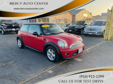 2013 MINI Hardtop for sale at Mercy Auto Center in Sacramento CA
