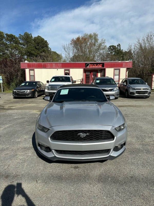 2016 Ford Mustang for sale at REDLINE AUTO SALES in Durham NC