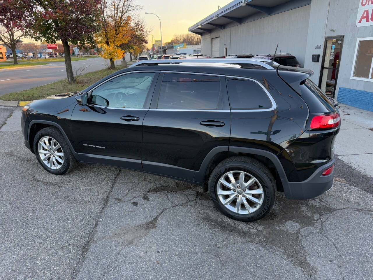 2016 Jeep Cherokee for sale at ONE PRICE AUTO in Mount Clemens, MI