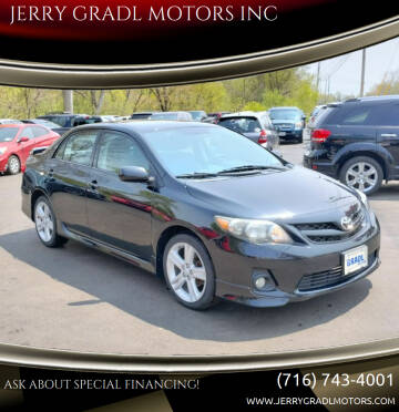 2013 Toyota Corolla for sale at JERRY GRADL MOTORS INC in North Tonawanda NY
