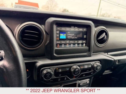 2022 Jeep Wrangler Sport