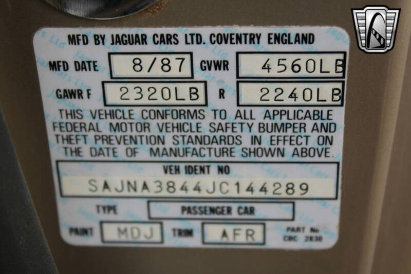 1988 Jaguar XJ-Series