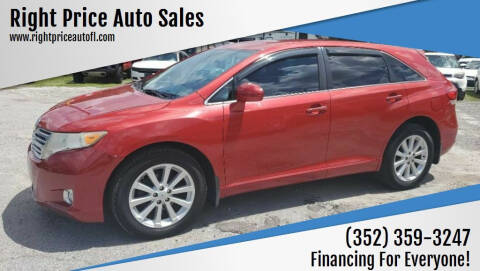 2011 Toyota Venza for sale at Right Price Auto Sales in Waldo FL