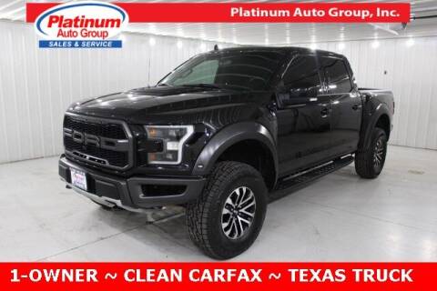 2019 Ford F-150 for sale at Platinum Auto Group Inc. in Minster OH