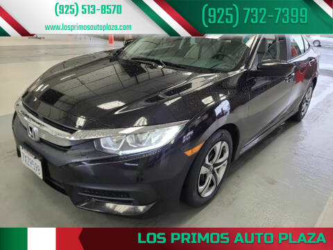 2017 Honda Civic for sale at Los Primos Auto Plaza in Brentwood CA