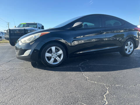 2012 Hyundai Elantra for sale at AJOULY AUTO SALES in Moore OK