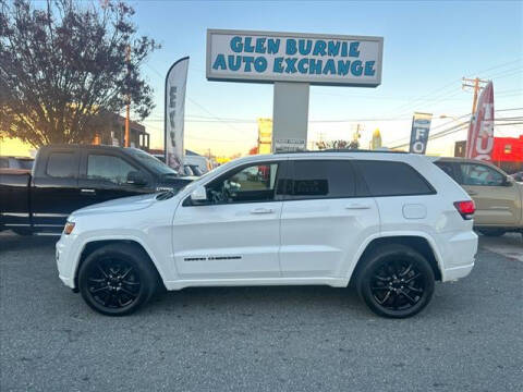 2017 Jeep Grand Cherokee for sale at Glen Burnie Auto Exchange in Glen Burnie MD