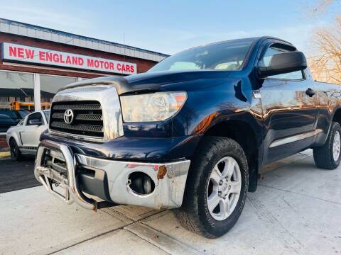2007 Toyota Tundra for sale at New England Motor Cars in Springfield MA