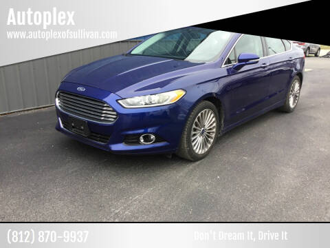 2016 Ford Fusion for sale at Autoplex in Sullivan IN