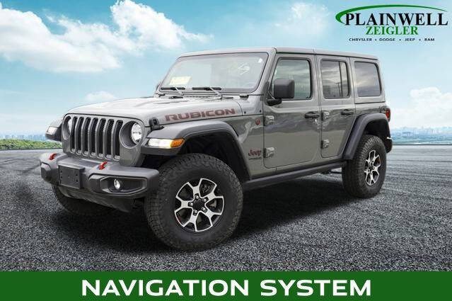 2022 Jeep Wrangler Unlimited for sale at Zeigler Ford of Plainwell in Plainwell MI