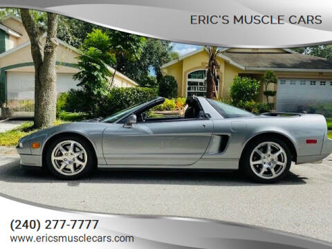 1999 Acura NSX for sale at Eric's Muscle Cars in Clarksburg MD