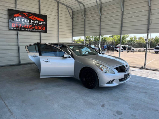 2010 INFINITI G37 Sedan for sale at Auto Haus Imports in Grand Prairie, TX