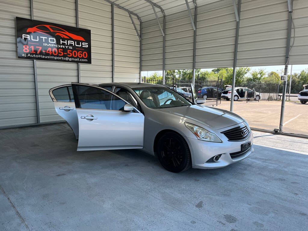 2010 INFINITI G37 Sedan for sale at Auto Haus Imports in Grand Prairie, TX