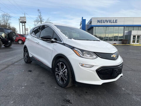 2020 Chevrolet Bolt EV for sale at NEUVILLE CHEVY BUICK GMC in Waupaca WI