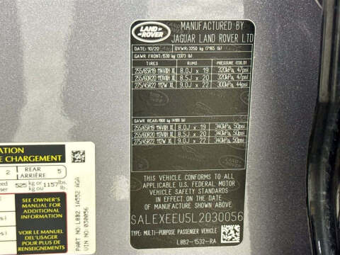 2020 Land Rover Defender 110 X