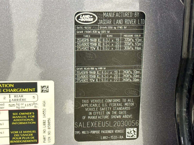 2020 Land Rover Defender 110 X