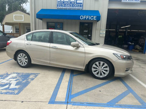 2013 Honda Accord for sale at Van 2 Auto Sales Inc in Siler City NC