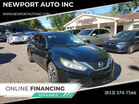 2017 Nissan Altima for sale at NEWPORT AUTO INC in Tampa FL