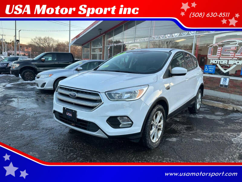 2017 Ford Escape for sale at USA Motor Sport inc in Marlborough MA
