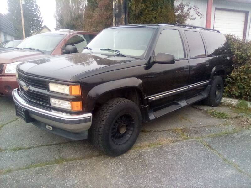 1998 Chevrolet Suburban for sale at Payless Car & Truck Sales in Mount Vernon WA