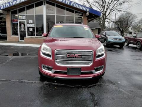 2013 GMC Acadia for sale at DTH FINANCE LLC in Toledo OH