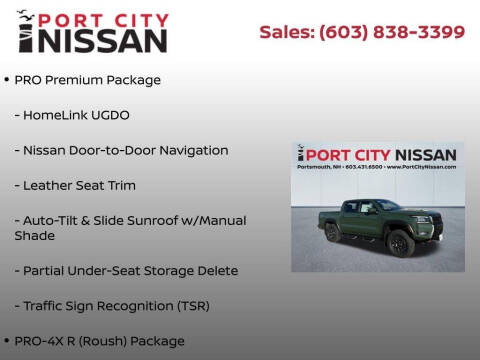 2026 Nissan Frontier PRO-4X
