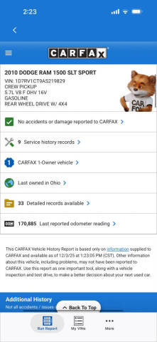 2010 Dodge Ram 1500 SLT