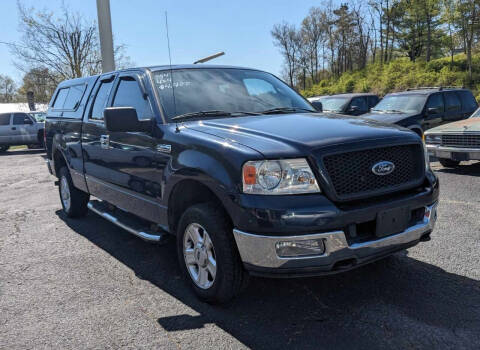 2004 Ford F-150 for sale at TEMPLE AUTO SALES in Zanesville OH