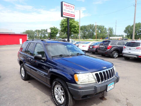 2003 Jeep Grand Cherokee for sale at Marty's Auto Sales in Savage MN