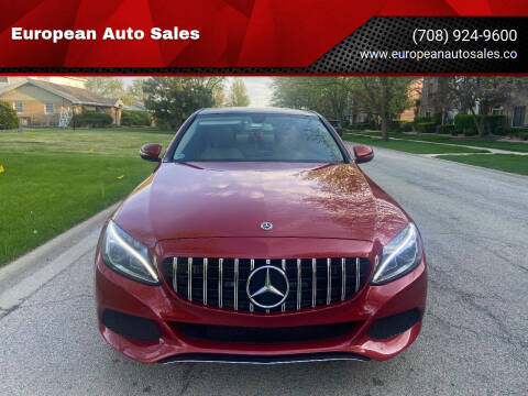 2018 Mercedes-Benz C-Class for sale at European Auto Sales in Bridgeview IL