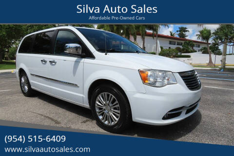 2014 Chrysler Town and Country for sale at Silva Auto Sales in Pompano Beach FL