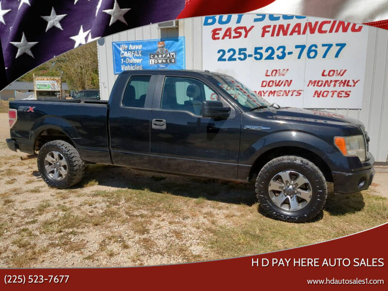 2014 Ford F-150 for sale at H D Auto Sales in Denham Springs LA