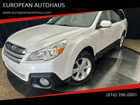 2013 Subaru Outback for sale at EUROPEAN AUTOHAUS in Holland MI