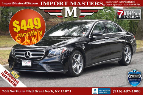 2019 Mercedes-Benz E-Class for sale at Import Masters in Great Neck NY