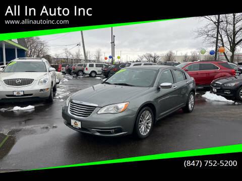 2011 Chrysler 200 for sale at All In Auto Inc in Palatine IL