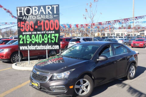 2015 Chevrolet Cruze for sale at Hobart Auto Sales in Hobart IN