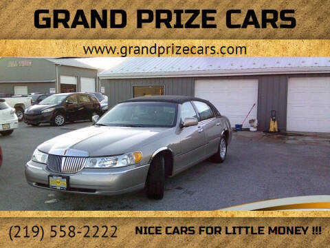 1999 Lincoln Town Car for sale at Grand Prize Cars in Cedar Lake IN