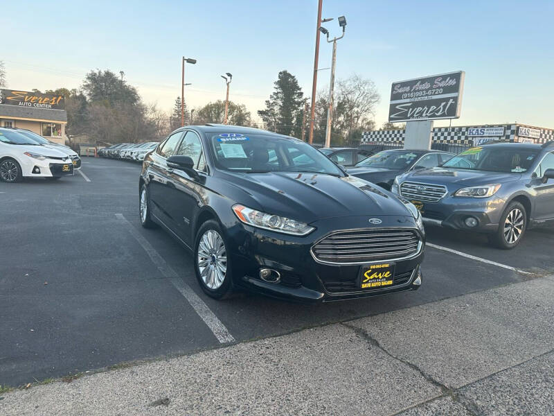 2014 Ford Fusion Energi for sale at Save Auto Sales in Sacramento CA