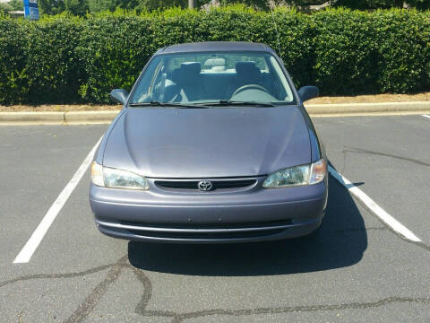 2000 Toyota Corolla for sale at Wheels To Go Auto Sales in Greenville SC