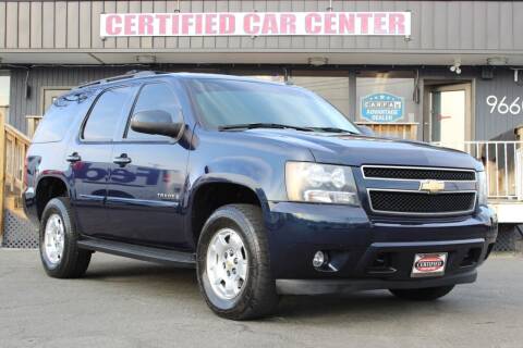 2008 Chevrolet Tahoe for sale at CERTIFIED CAR CENTER in Fairfax VA