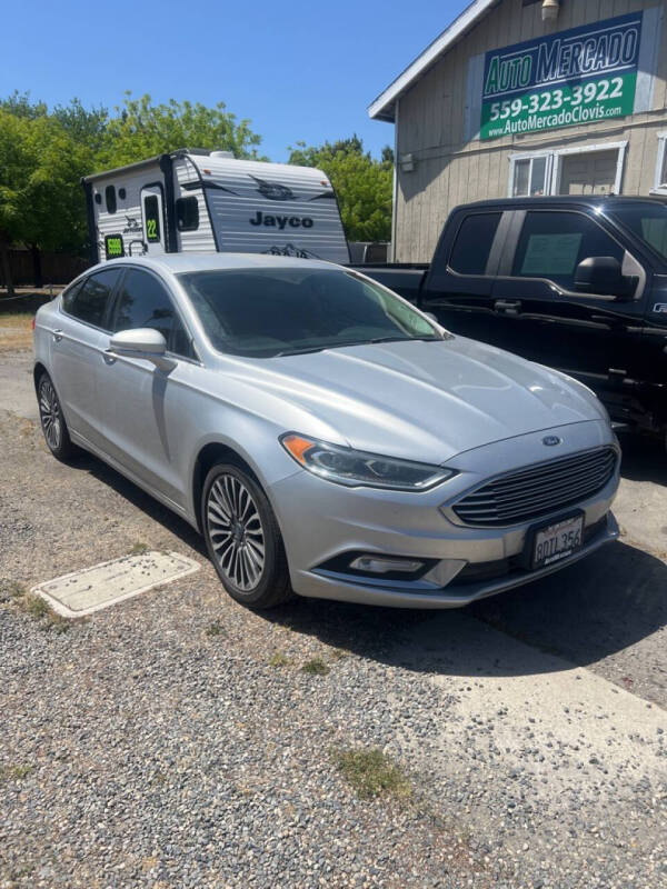 Used 2017 Ford Fusion SE with VIN 3FA6P0H92HR130470 for sale in Clovis, CA
