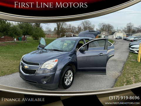 2014 Chevrolet Equinox for sale at First Line Motors in Jamestown IN