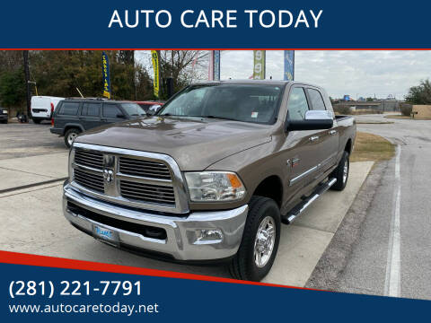 2010 Dodge Ram Pickup 2500 for sale at AUTO CARE TODAY in Spring TX