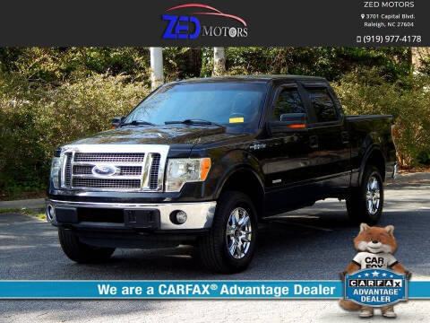2012 Ford F-150 for sale at Zed Motors in Raleigh NC