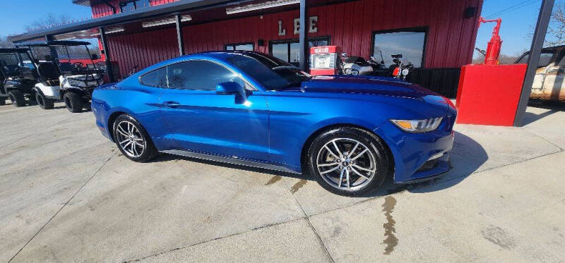 2017 Ford Mustang for sale at LEE AUTO SALES in McAlester OK