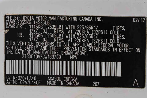 2012 Toyota RAV4 Limited