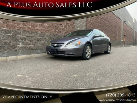 2006 Acura RL for sale at A Plus Auto Sales LLC in Denver CO