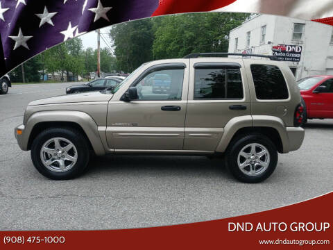 2003 Jeep Liberty for sale at DND AUTO GROUP in Belvidere NJ