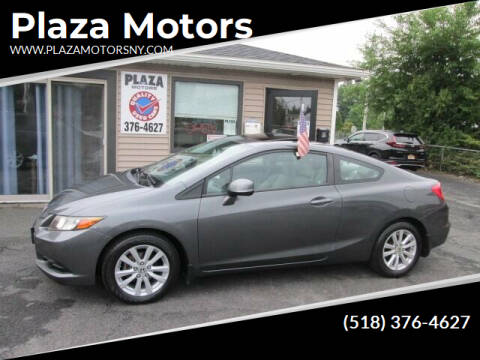 2012 Honda Civic for sale at Plaza Motors in Rensselaer NY