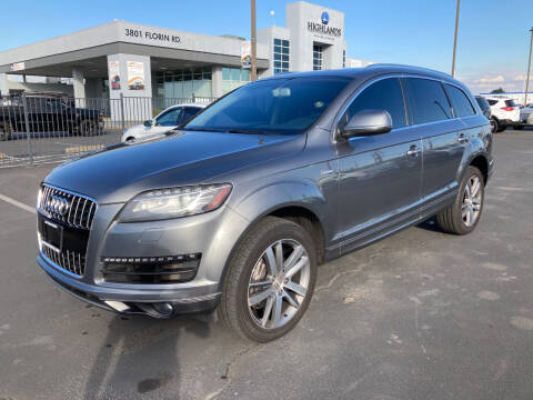 2014 Audi Q7 for sale at Vision Auto Sales in Sacramento CA